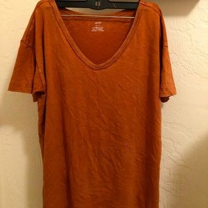 Aerie Oversized V-neck Boyfriend Tee